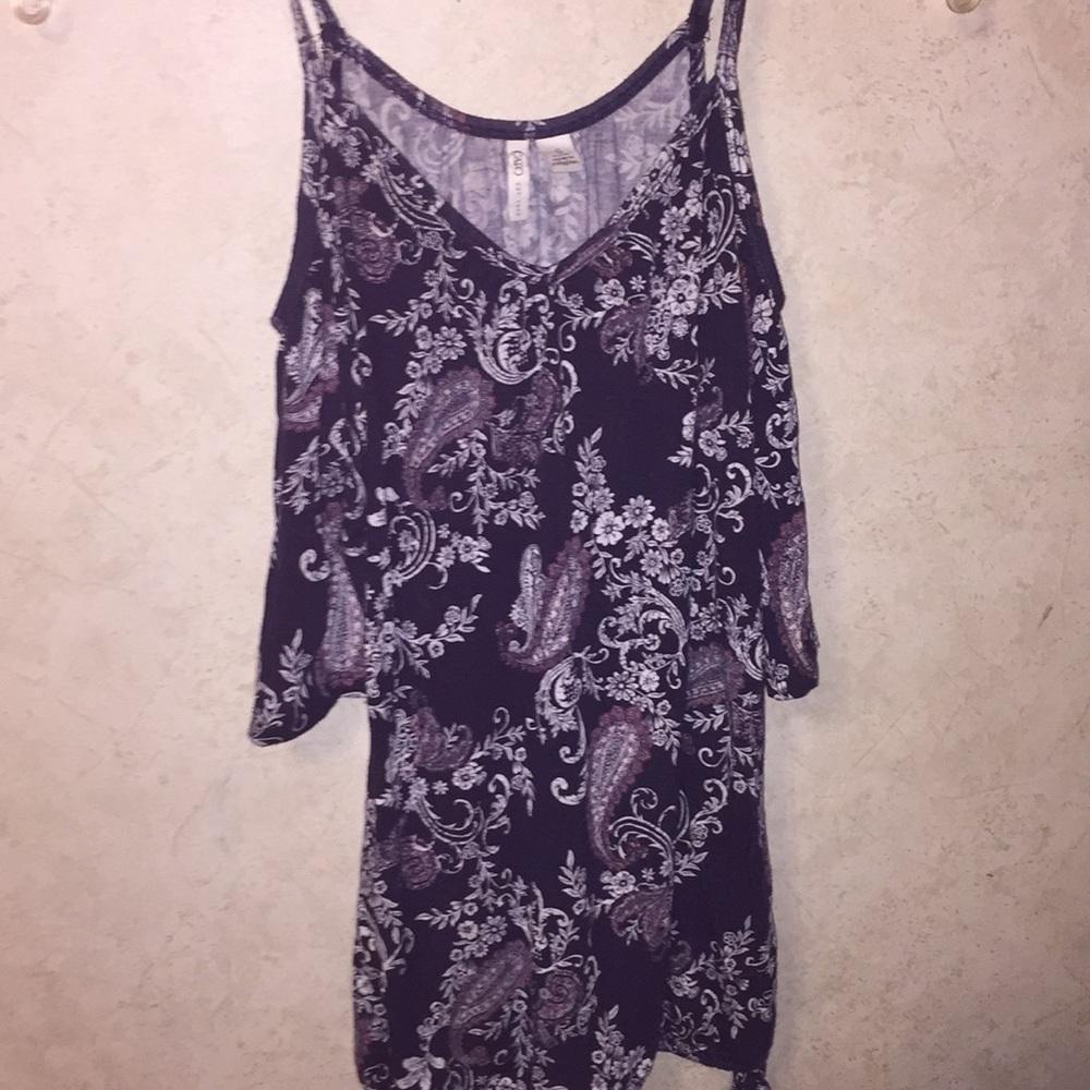Cato cold shoulder blouse